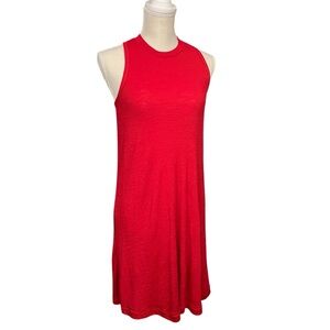 True Craft Red Midi Sleeveless Dress Juniors Size Small NWT